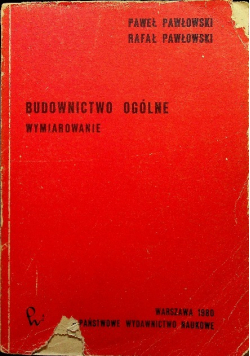 Budownictwo Ogólne Wymiarowanie