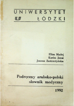 Podręcznik arabsko polski słownik medyczny