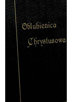 Oblubienica Chrystusowa 1924 r