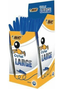 Długopis Cristal Large niebieski BIC (50szt)