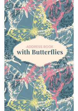 Address Book with Butterflies