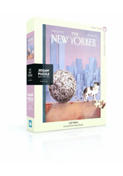 Puzzle 500 Kot na spacerze, New Yorker XXL