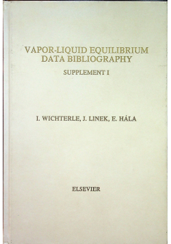 Vapor liquid equilibrium data bibliography