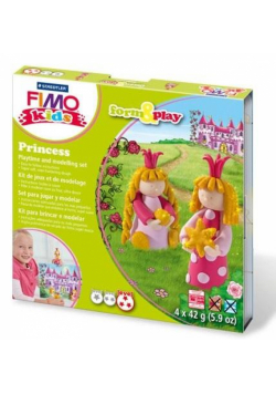 Zestaw Fimo Kids Form&Play 4 x 42g Księżniczki