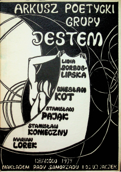 Arkusz Poetycki Grupy Jestem