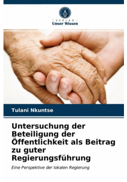 Untersuchung der Beteiligung der Öffentlichkeit als Beitrag zu guter Regierungsführung