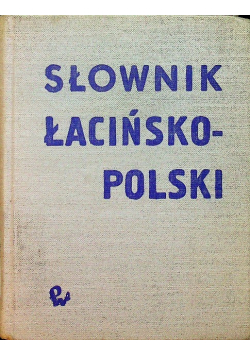 Słownik łacińsko polski