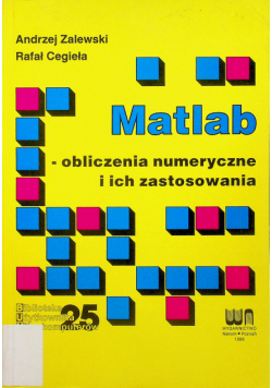 Matlab  obliczenia numeryczne i ich zastosowanie