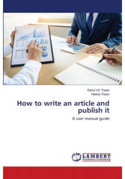 How to write an article and publish it