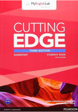 Cutting Edge 3ed Elementary SB + MyEnglishLab +DVD