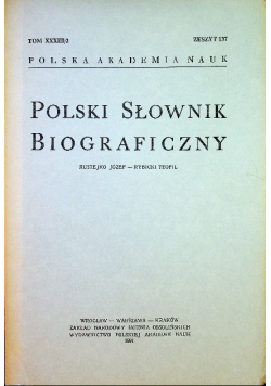 Polski słownik biograficznyzeszyt 137