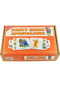 Karty Memo. Apostołowie