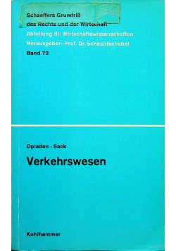 Verkehrswesen