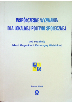 Współczesne wyzwania dla lokalnej polityki społecznej