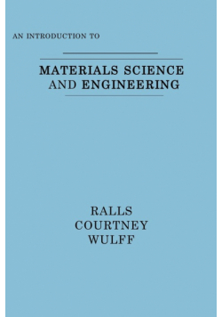 Introduction to Materials Science and Engineering