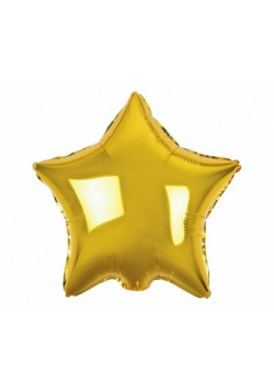 Balon foliowy B&C gwiazda złota 19