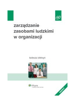 Zarządzanie zasobami ludzkimi w organizacji