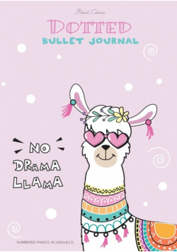 Dotted Bullet Journal - No Drama Llama