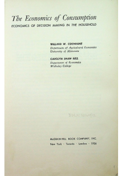 Economics of consumption