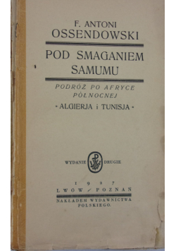 Pod Smaganiem Samumu 1927 r