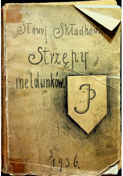Strzępy meldunków 1936 r