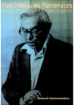 Paul Erdos and his Mathematics