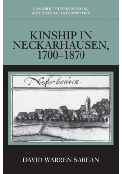 Kinship in Neckarhausen, 1700-1870