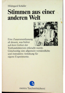 Stimmen aus einer anderen Welt
