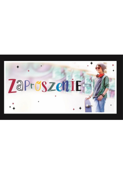 Zaproszenie Z129 (10 szt.)