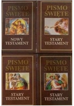 Pismo Święte Stary Testament 4 Tomy