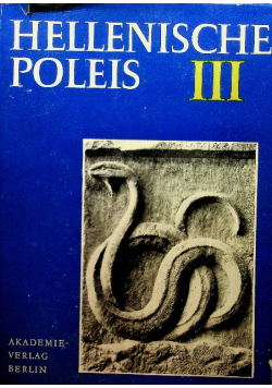 Hellenische Poleis vol III