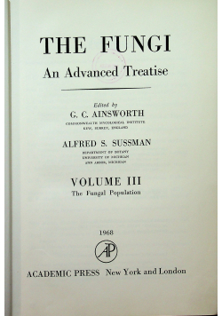 The fungi an advanced treatise