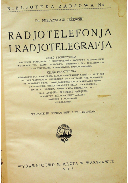 Radjotelefonja i radiotelegrafja 1927r