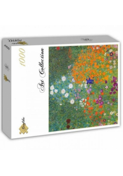 Puzzle 1000 Kwiaty w ogrodzie, Gustav Klimt
