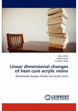 Linear dimensional changes of heat cure acrylic resins