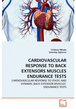Cardiovascular Response To Back Extensors Muscles Endurance Tests