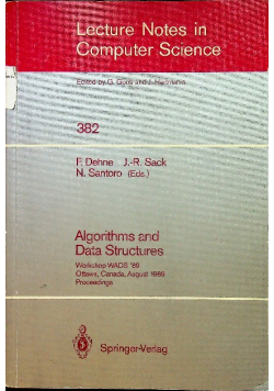 Algorithms and Data Structures