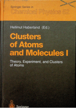 Clusters of Atoms and Molecules I