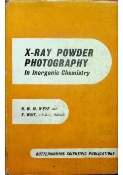 X ray powder photography in inorganic chemistry