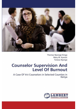 Counselor Supervision and Level of Burnout
