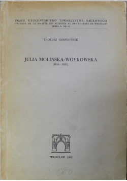 Julia Molińska Woykowska 1816  1851