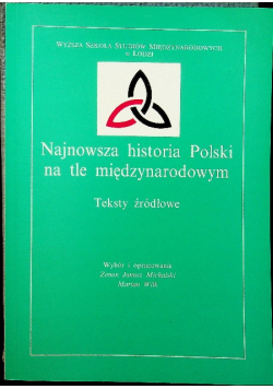 Najnowsza historia Polski na tle międzynarodowym