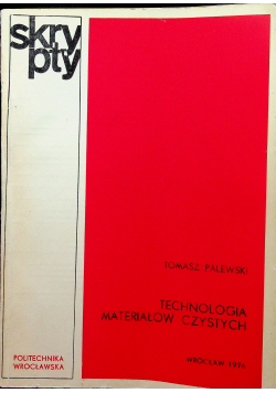 Technologia materiałów czystych