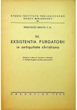 De exsistentia purgatorii 1946 r