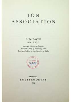 Ion Association