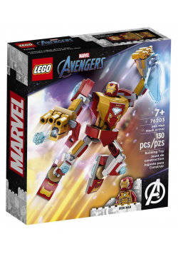 Lego SUPER HEROES Mechaniczna zbroja Iron Mana