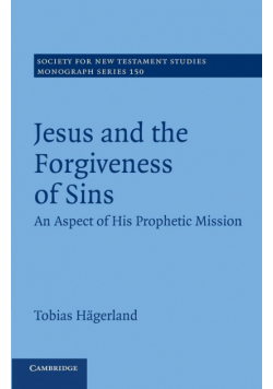 Jesus and the Forgiveness of Sins