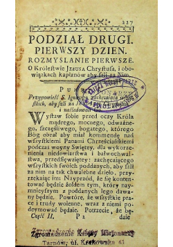 Rekollekcye dla duchownych 2 część 1784 r.
