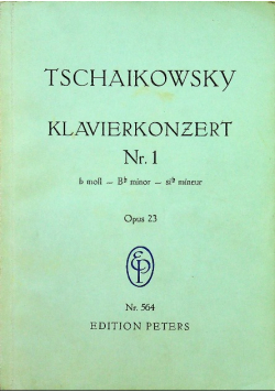 Tschaikowsky Klavierkonzert Nr 1