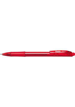 Długopis WOW BK417 czerwony (10szt) PENTEL